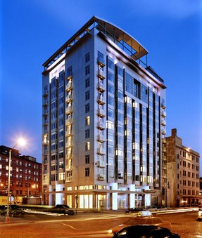 EXT. HOTEL GANSEVOORT
