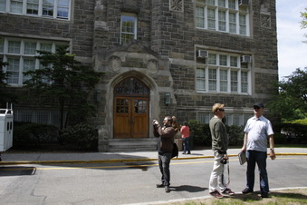 INT./EXT. HOUSTON COLLEGE