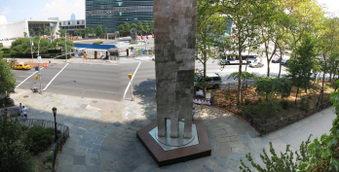 SIDEWALK AND AREA BY UN