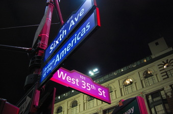 NW corner 35th St & 6th Ave