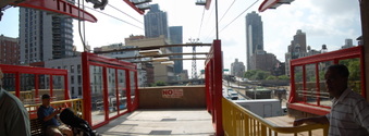 EXT. TRAM TERMINAL