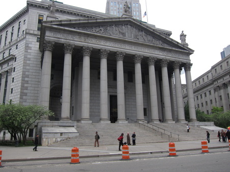 EXT. COURTHOUSE STEPS