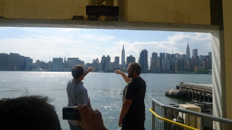 EXT. NEW YORK PIER