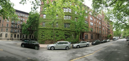 EXT. STREET NEAR ABANDONED TOWNHOUSE