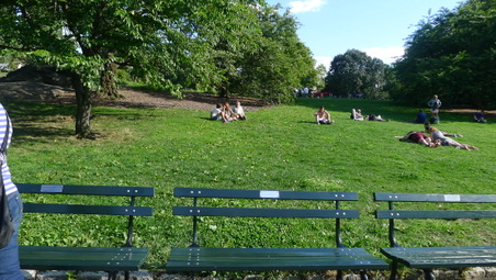 EXT. CENTRAL PARK  (P&E)
