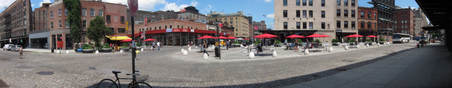 EXT. OUTDOOR CAFE