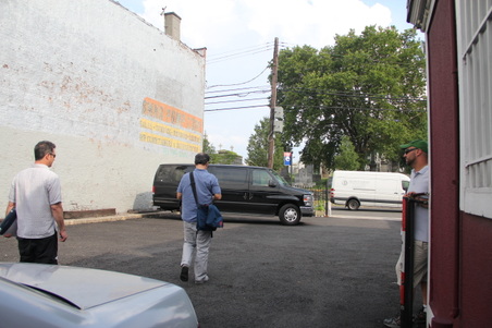 EXT. BACK OF RESTAURANT
