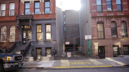 Alley - Vacant lot W. 121 Street