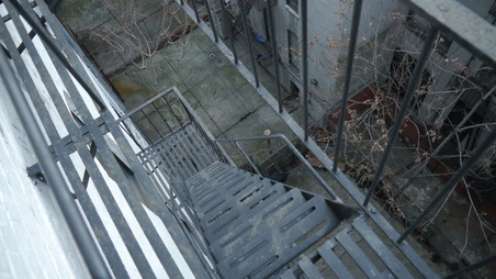 347 Manhattan Ave. - Fire escape Apt.