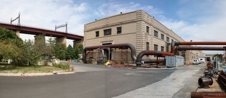 Ward's Island DEP Water Treatment Plant