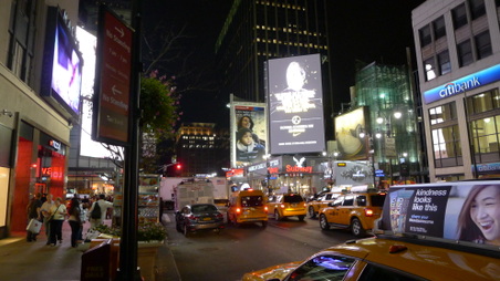 Billboards at 34th & 7th Ave