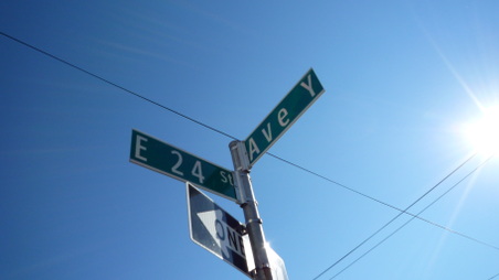 Bill Brown Park and surrounding streets