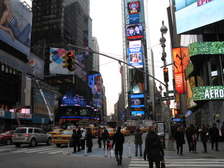 Times Square bet West 44&45 St.