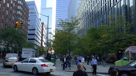 Greenwich St (Warren to Murray)