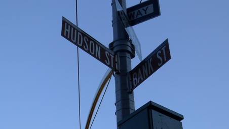 Hudson St (Bank to W11th)