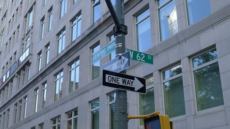 DRIVING SHOTS (W66-W62, btw CPW-B'way)
