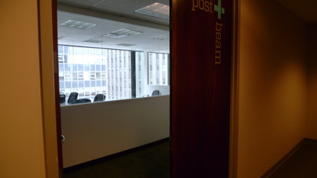Post Beam (empty office)
