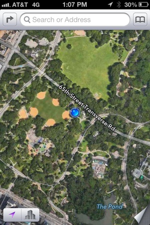 Central Park - Heckscher Ballfields Area