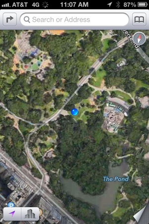 Central Park - South of Wolman Rink