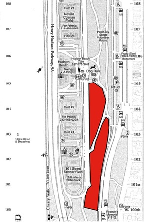 Riverside Park b/t 100-105 Street