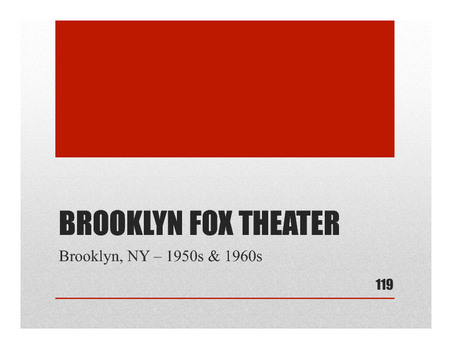 Brooklyn Fox Theater