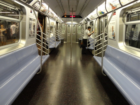Q Train Subway Car