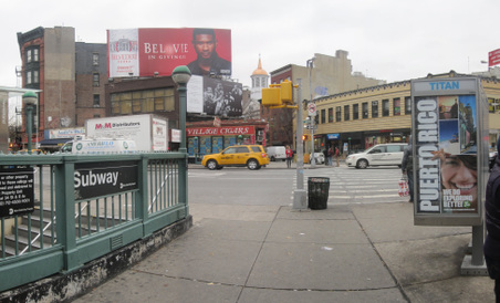 Christopher St- 1 Train Uptown Entrance