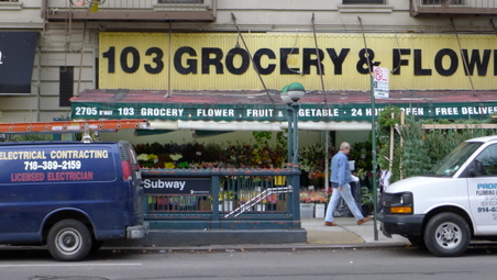EXT. SUBWAY: 103rd & Bway