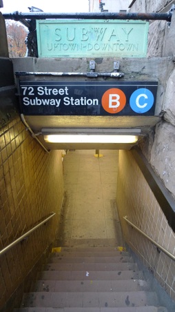 Ext. Subway Station- B,C 72nd St @ CPW