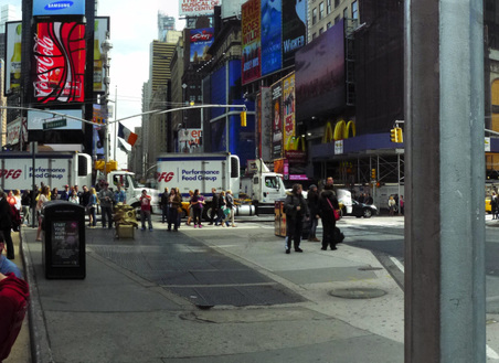 Times Square - Fence Island
