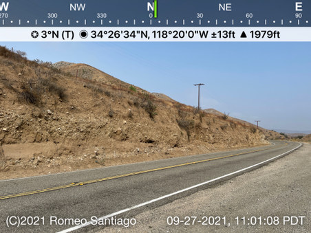 Agua Dulce Rd south of hwy 14