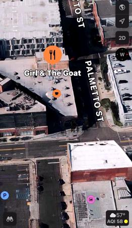 Girl & the Goat (artist district)