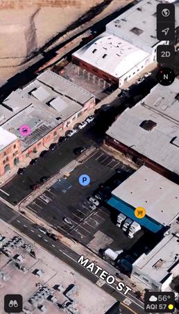 Mateo St @ Palmetto St (artist dist)
