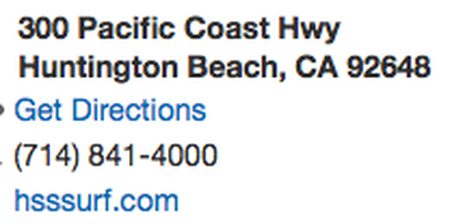 SURF SHOP - "Huntington Surf & Sport"