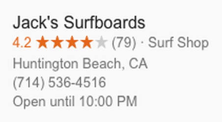 SURF SHOP - "Jacks Surfboards"