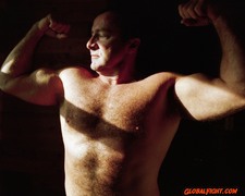 Gay Musclebear Hairy Man Gym Muscles