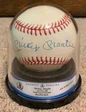 Hall of Fame Autographed Baseballs