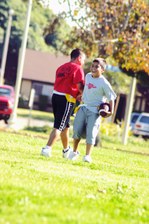 Isaiah B's Birthday Football Game