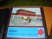China scrapbook
