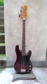 1979 fender precision bass wine red
