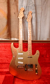 Fender Doublecaster 2002 Gold Sparkle