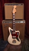 Fender Jaguar 1967 WHite Refin