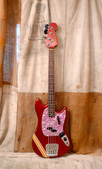 Fender Mustang 1970 Competition Red