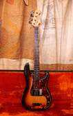 Fender Precision Bass 1962 Sunburst 7