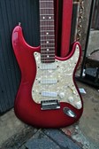 fender strat plus red