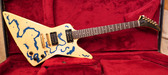 Gibson Explorer 1984 White Blue