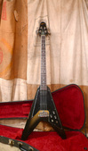 Gibson Flying V Bass 1981 Silverburst