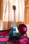Gibson Les Paul Deluxe 1974 Blue Sparkle