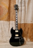 Gibson SG Pro 1972 Black Refin 