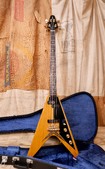 Greco Flying V Bass 1976 Korina